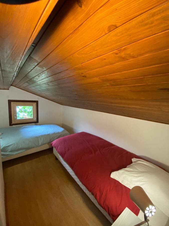 Logement Mansarde Dans Maison Avec Jardin En Bord De Piste, Vue Montagne Les Houches Exteriér fotografie